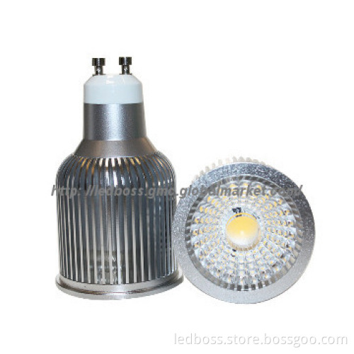 High lumen 8w 690lm COB ce rohs gu10 led spotlight